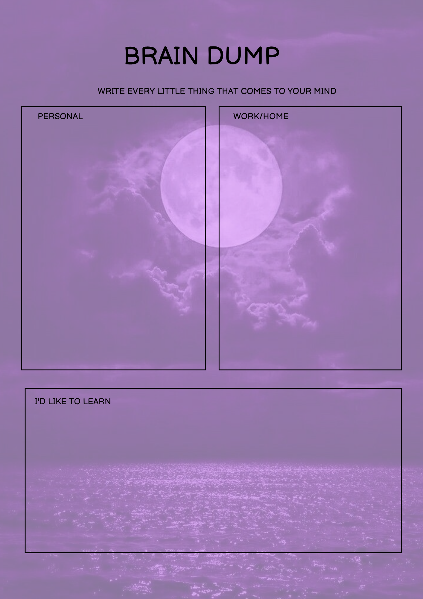 Self love journal