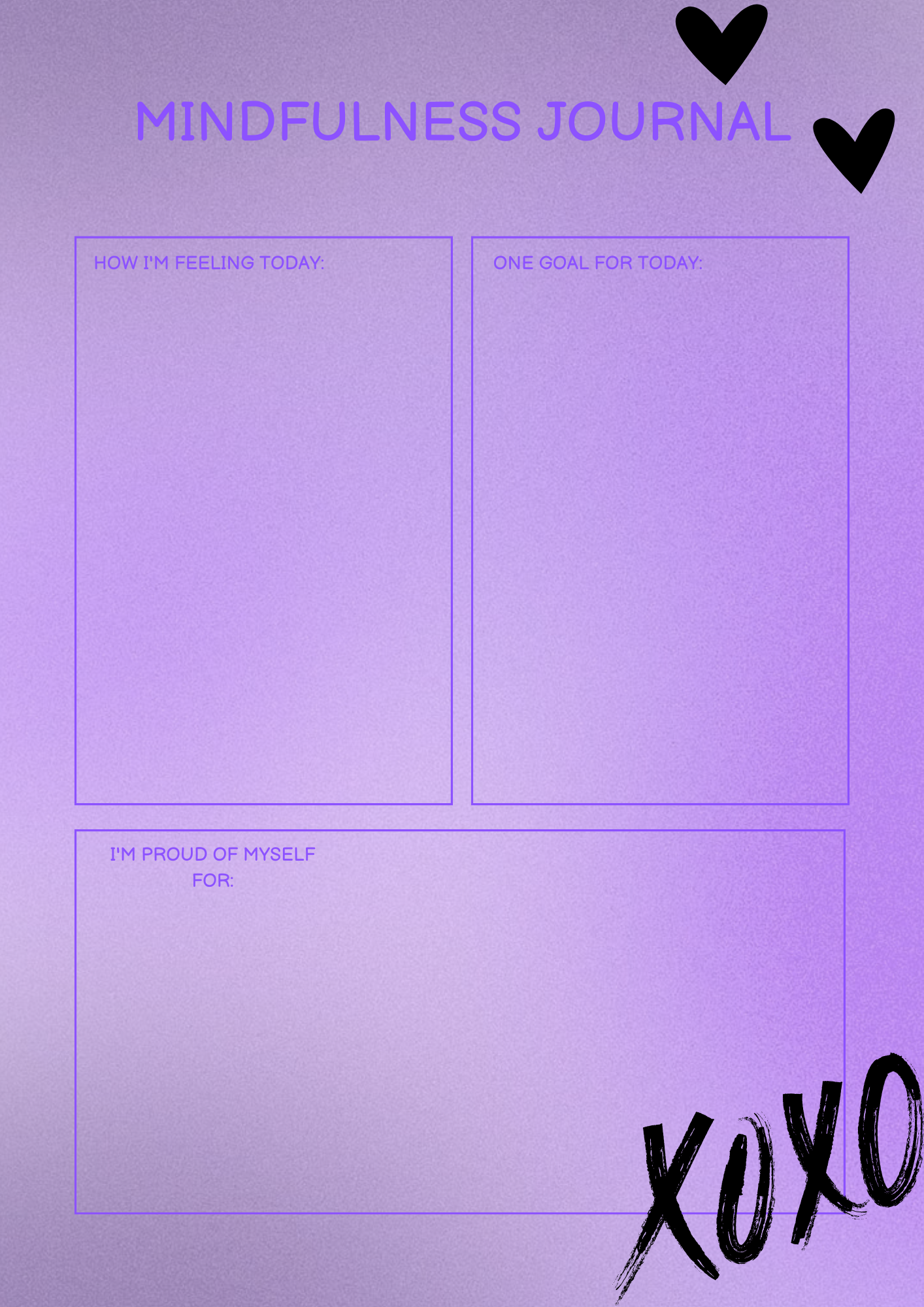 Self love journal