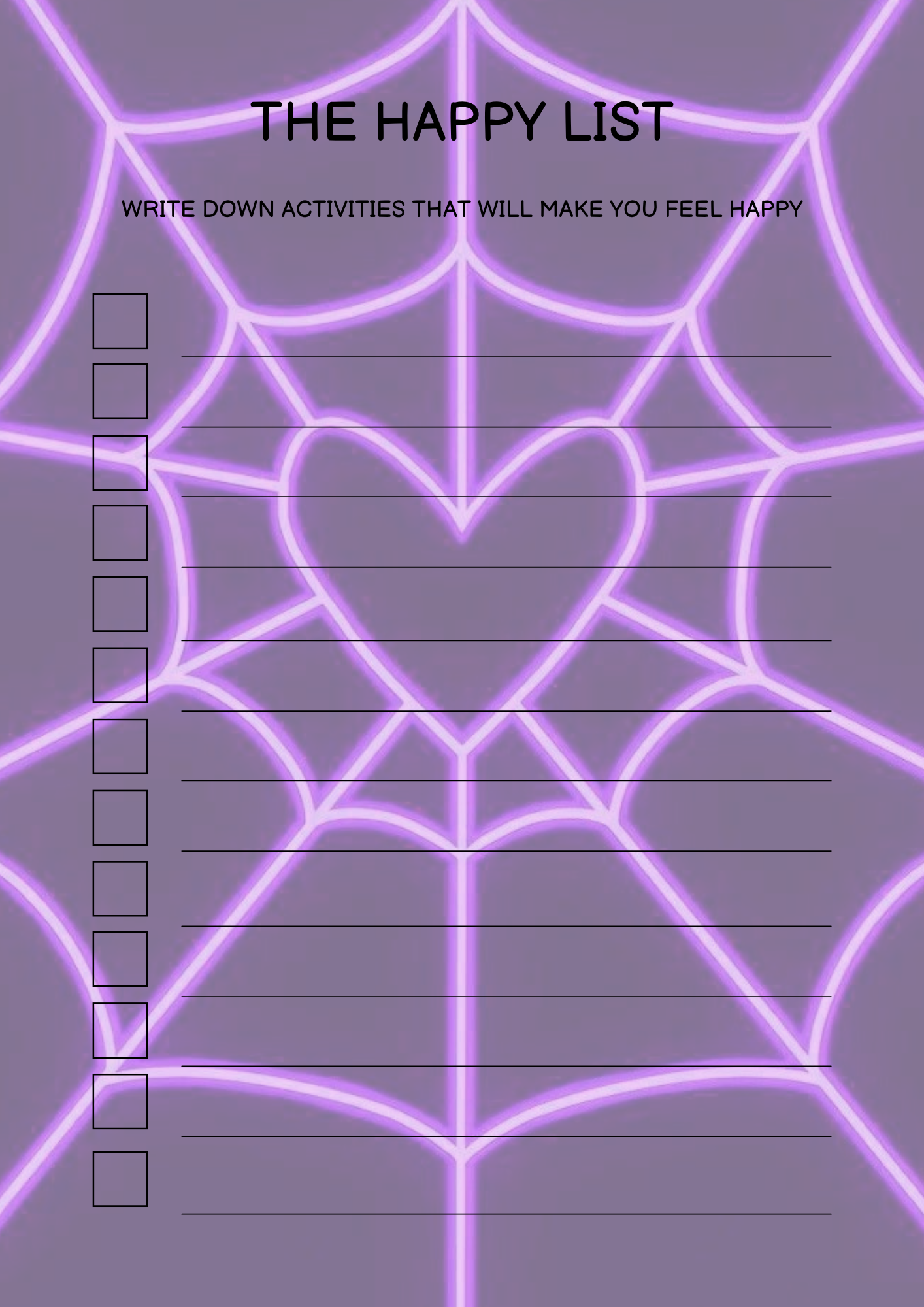 Self love journal