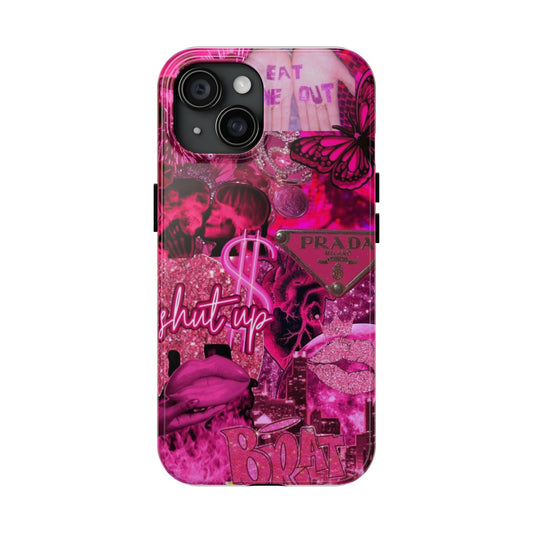 Pink Tough Phone Case for Girly Babes