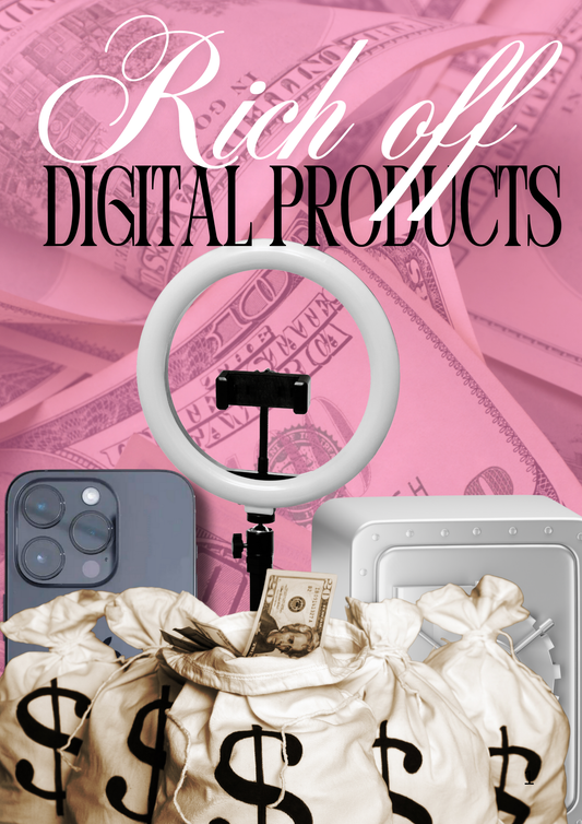 Rich off digital products Ultimate Playbook